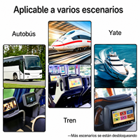 Écran de divertissement 7 pouces pour siège arrière de bus Buspad avec Wi-Fi et VOD pour Yu Ton King Long Zhongtong et Higer