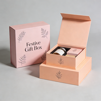 Boîte cadeau de luxe en carton ondulé recyclable avec emballage personnalisé en carton et livraison supplémentaire