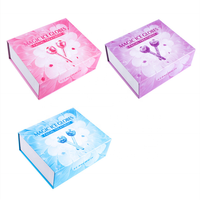 Ensemble de 2 outils de massage à eau glacée pour la beauté, ensemble de globes de glace pour le visage, boîtes de conditionnement, globes de glace rafraîchissants