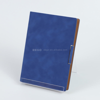 Carnet A5 en cuir de luxe pour bureau, avec couverture souple, reliure à anneaux, personnalisable, réutilisable, pour agenda professionnel