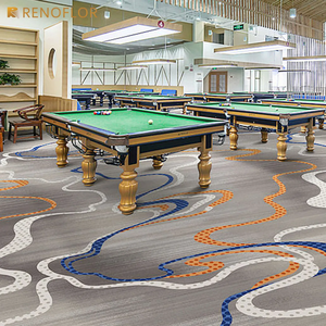 Tapete de Piso e Parede de Nylon com Design Moderno e Ecológico, Rolos de Carpete de Pile Loop para Escritórios Comerciais e Hotéis, Fabricado à Máquina - Product Image 4