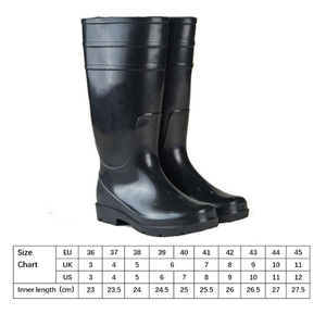 Wholesale Waterproof PVC <strong>Wellington</strong> Rain Boots PVC Gum Boots <strong>for</strong> <strong>Men</strong> and Women <strong>for</strong> Work Fishing and All Seasons - Product Image 3
