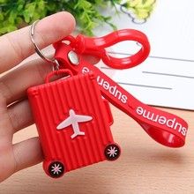 Factory OEM Souvenir Anime Custom 3D Logo Soft PVC Rubber Keychain with Customized Color and Letterpress Printing
