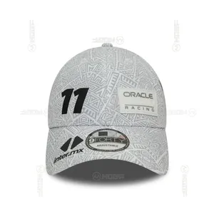 Racing F1 Edición Especial México Checo Perez Gorra de béisbol blanca Motocross Mountain Bike Moto Cap MX Road Gorra de béisbol a