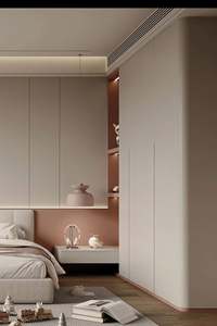 <b>Modern</b> Style High Quality Wooden Wardrobes for Children Customized Factory Living Room Bedroom Furniture with Storage Features - Product Image 4