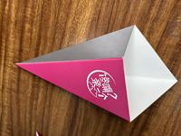 Boîte d'emballage en papier pour frites, crêpes et cornets à emporter, jetable et résistante à la chaleur