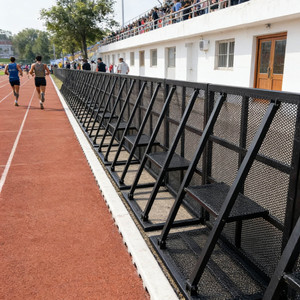 <span class=keywords><strong>Barrière</strong></span> anti-émeute extérieure à montage rapide en alliage d'aluminium pour grands événements et concerts - Product Image 2