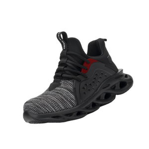 Chaussures <span class=keywords><strong>de</strong></span> <span class=keywords><strong>sécurité</strong></span> Huaweina 2026 : Nouveauté, design sportif, antidérapantes, respirantes, en microfibre, avec embout en acier pour la protection des pieds - Product Image 3