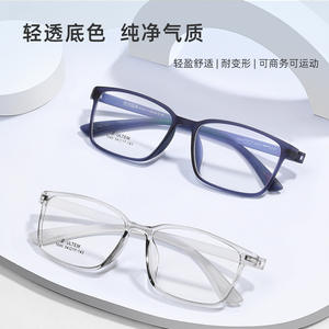 Montures de lunettes rectangulaires Metula 1040 légères unisexe, monture complète, verres en résine, origine Danyang - Product Image 5