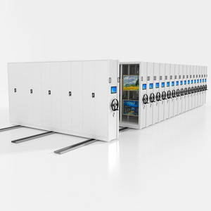 خزانة أرفف متنقلة فولاذية للملفات ، لوحات زيتية ، مستندات معدنية ، رف متنقل كثيف ، ملف رف - Product Image 1