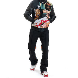 Мужской жаккардовый пуховик - Product Image 2