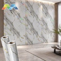 MOI Rouleau de revêtement mural décoratif pour console à motif feuille de rose 120cm x 300cm Décoration intérieure