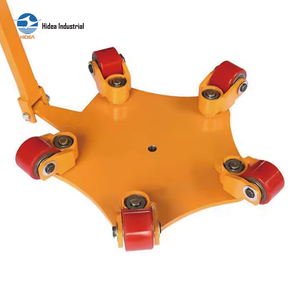 Chariot à roulettes de transport robuste en acier HIDEA, rotation à 360 degrés, série CRP, réservoir universel pour le stockage en entrepôt, OEM - Product Image 5