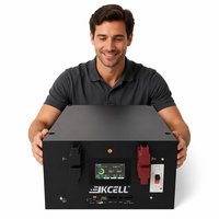 Sel Baterai LiFePO4 Semi-Solid State JKCELL 16KWh 51.2V 314Ah Stok EU, 8000 Siklus, Penyimpanan Energi Rumah, Garansi 5 Tahun Gratis
