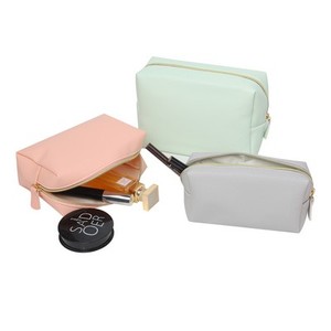 Customize LogoPortable Travel square <b>Toiletry</b> <b>Bag</b> PU Leather Makeup <b>Bag</b> - Product Image 4