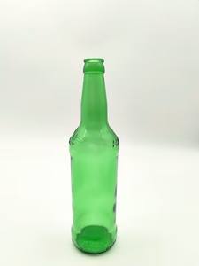 Pabrik 250ml 330ml 500ml 1000ml warna kosong Amber hijau tutup mahkota bir alkohol wiski minuman botol kaca - Product Image 3