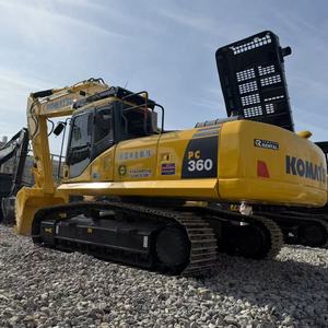 Excavatrice Komatsu PC360 d'occasion d'origine japonaise, système hydraulique stable, polyvalente pour l'exploitation minière, les travaux auxiliaires et l'ingénierie municipale - Product Image 1