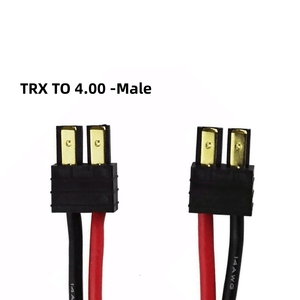 TRX Male Female To 4.0MM Banana Plug 14AWG <b>Charging</b> <b>Cable</b> Adapter Wire For B6AC RC Charger Plant Protection Drone - Product Image 2