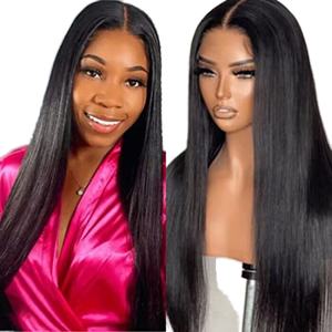 HD LACE <b>WIG</b> Frontal Glueless Full Hd Lace <b>Wig</b>,Cuticle Aligned Virgin Raw Indian <b>Hair</b> <b>Wig</b>,Unprocessed Full Lace <b>Human</b> <b>Hair</b> <b>Wig</b> - Product Image 5