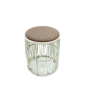 Silla de Bar Moderna y Minimalista de Metal y Plástico para Cafetería y Sala de Estar, Resistente a la Intemperie - Product Image 1