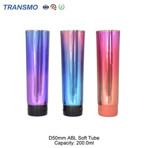 Tube en plastique souple PE rond blanc vide pour cosmétiques, emballage de 5 ml, 15 ml, 30 ml, 60 ml, 100 ml - Product Image 5