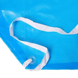 Tablier jetable E013 en PVC, personnalisable avec logo, pour abattoir et usine, imperméable et résistant à l'huile, en plastique, vente en gros - Product Image 5