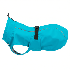 Abrigo Impermeable para Perro Vimy, Talla L 62 cm, Azul, Ropa Impermeable para Mascotas - Product Image 2