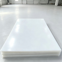 Plaque en UHMWPE haute résistance à l'usure, 100% matière vierge, plaque en plastique HDPE, taille et couleur personnalisées, fourniture professionnelle d'usine