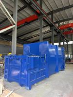 Compacteur de déchets mobile 20 m³ à usage industriel avec système PLC, machine de traitement des déchets, compresseur de déchets, conteneur à déchets