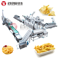 Offre Spéciale ligne de production entièrement automatique de frites haute capacité rentable machine de fabrication de chips de pommes de terre