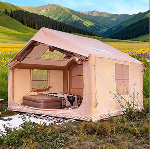 Carpa Inflable Impermeable de Oxford para Acampar, Fácil de Instalar, Tipo Cabaña, para Actividades al Aire Libre - Product Image 6