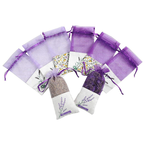 Sacs vides en <span class=keywords><strong>sachet</strong></span> de coton Sacs en gaze organza à cordon <span class=keywords><strong>pour</strong></span> <span class=keywords><strong>lavande</strong></span>, épices et herbes - Product Image 1