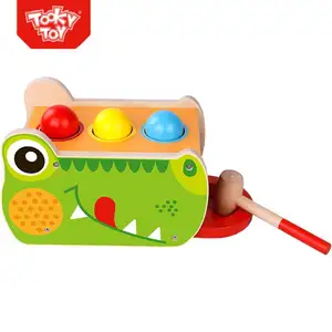 Игрушечная деревянная крокодиловая скамейка TOOKY