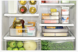 Gros <span class=keywords><strong>Réfrigérateur</strong></span> Organisateur Bacs Économiser de L'espace Cuisine Organisateur En Plastique <span class=keywords><strong>Réfrigérateur</strong></span> Organisateur - Product Image 3