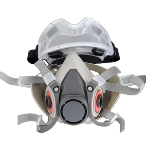 Masker respirator Api, penutup setengah wajah cat Gas - Product Image 2