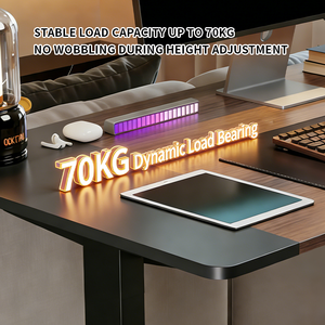 <span class=keywords><strong>Scrivania</strong></span> da Gaming AOR Wade1 con Telaio in Alluminio, Motore Nascosto e Sollevamento Automatico, Design Estensibile, Arredamento Moderno per Ufficio Commerciale - Product Image 5