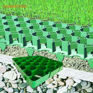 Vật liệu mới Turf Tăng cường chiều cao 70mm lồng vào nhau pavers ngựa cỏ bảo vệ HDPE bãi đậu xe lưới cho đường lái xe sử dụng - Product Image 1
