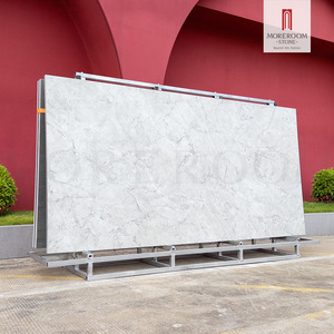 MOREROOM 3200x1600mm Super Blanc Coloré Corps Artificiel Marbre Fritté Pierre Comptoir Dalle pour Îlot <span class=keywords><strong>De</strong></span> <span class=keywords><strong>Cuisine</strong></span> - Product Image 1