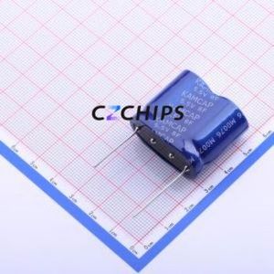 Supercondensateur SP-5R5-Z805UYL21, composant traversant (THT), P=24mm, condensateur 8F -20%~+80% 5.5V 80mOhm@1kHz - Product Image 1