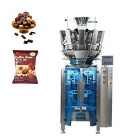 Machine d'emballage automatique VFFS pour aliments surgelés (fruits, légumes, bœuf séché, crevettes) et snacks, capacités 50g, 100g, 200g, 500g