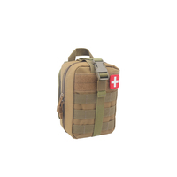 Trousse de premiers secours tactique compacte d'urgence Molle pour le traitement des traumatismes, idéale pour le camping et la chasse