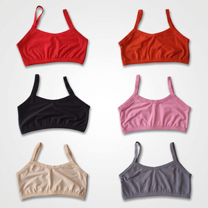 Sujetador Deportivo para Mujer, Sin Costuras, Transpirable, de Algodón, con Tirantes Ajustables, Acolchado Fino, Tipo Camisola, de Secado Rápido, para Danza - Product Image 5