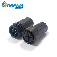 Connecteur étanche à visser DREAM DREAM M25, 2, 3, 4 broches, IP68, 250V, 20A, pour éclairage public LED extérieur