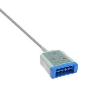 PHillip M1001B M1002 860335 5-Lead 2.5M IEC ECG Trunk Cable ECG Cable - Product Image 3