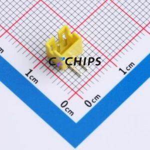 XY-PH2.0-2A21-YT Wire-to-Board Pin Header Bent Lead Through Hole,P=2mm Connector 1x2P 2mm Right Angle Insert PH - Product Image 1