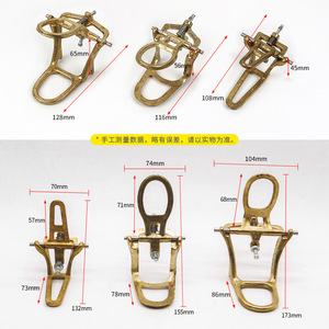 Articulador dental de latón, soporte de mandíbula simple, herramienta para prótesis, para técnico dental, operación manual, color plateado - Product Image 5