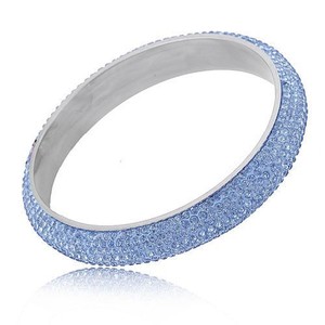 Bracelet en cristal 8MM à sept rangs micro-incrustés de strass verts en acier inoxydable, rond, tendance, unisexe, pour tous les jours - Product Image 5