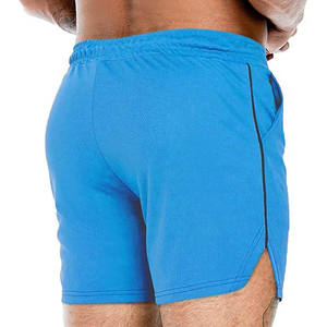 Wholesale Summer Workout <b>Shorts</b> for Men New Style Pockets Drawstring <b>Slim</b> <b>Fit</b> Nylon/Cotton Breathable Elastic Waist Embroidered - Product Image 6
