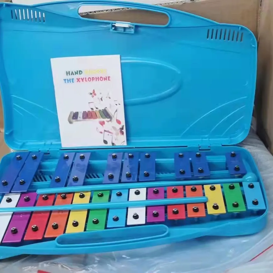 High Quality Cartoon Educational Keyboard Knocking Piano Xylophone For Baby Musical Instruments Toy
