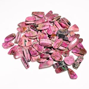 Copo de nieve natural Cobalto calcita cuarzo cabujón piedras preciosas sueltas semipreciosas para la fabricación de joyas - Product Image 2